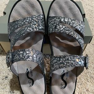 Softwalk Bal/Harbour sandal 7.5 narrow